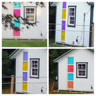 Colored Glass Wall Panel